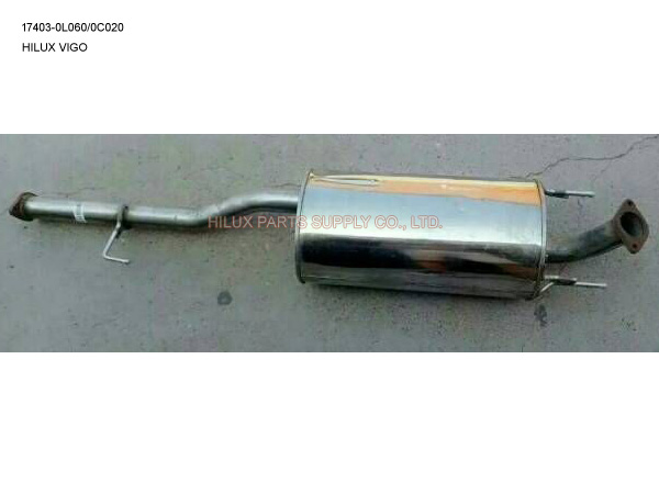 17403-0L060,Exhoust Center Pipe and Box For Hilux Vigo,17403-0C020